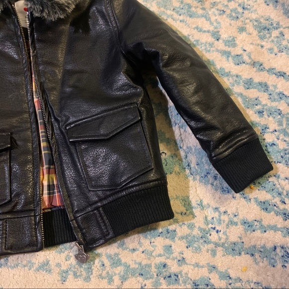 Appaman Leather Jacket - Picture 6 of 9